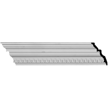 Ekena Millwork SAMPLE - 4 3/4"H x 3 3/8"P x 5 7/8"F x 12"L Nestor Crown Moulding SAMPLE-MLD05X03X06NS
